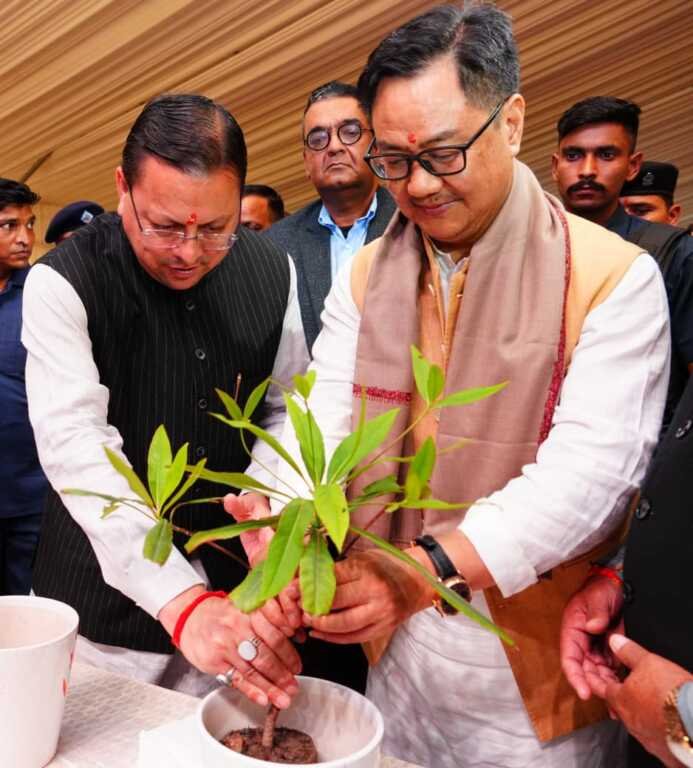 देहरादून में मुख्यमंत्री पुष्कर सिंह धामी एवं केंद्रीय मंत्री किरेन रिजिजू ने किया छठे ‘लोक संवर्धन पर्व’ का शुभारंभ, लोक संवर्धन पर्व के आयोजन में केंद्र के साथ साझेदारी करने वाला उत्तराखंड बना देश का पहला राज्य*